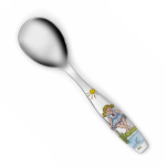 4 deler stålbestikk Hjertevenn pike, sett - 6545