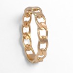 Gullring i 14 kt gull med mønster-coc5030170050