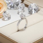 Diamantring forlovelsesring Athene 0,50ct River(D)-SI1-50346