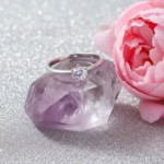 Diamantring forlovelsesring Frøya 0,32 ct River (E)-Si1 - 3105037