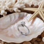 Diamantring - frierring Athene med 0,35 ct River(D)-Si1 - 503520350