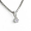 Diamantsmykke Sitara i gull med 0,05 ct W-Si-322105