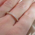 Forlovelsesring med Lab Grown diamanter 0,33ct TW-VS - Bur520021