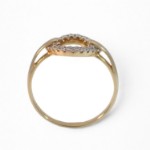 Gullring med zirkonia -BUR594088