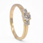 Diamantring - forlovelsesring Leda 0,50 ct TW-Si - Ru-11050