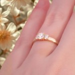Diamantring - forlovelsesring Leda 0,50 ct TW-Si - Ru-11050