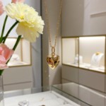 Gullhjerte 14kt gull, stor - 14608871