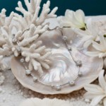 Swarovski collier Constella Mixed round cuts, hvitt - 5638696