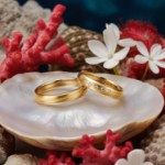 Gifteringer i gult gull 14 kt, 4 mm. GERSTNER - 200860