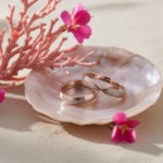 Gifteringer nøttefarget gull 14 kt, 3.5 mm. GERSTNER - 431333