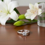 Forlovelsesring med Lab Grown diamant i 0.50 ct og River (D)-VS1 - LG050hg