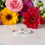 Giftering i hvitt gull 14kt, 3.5 mm. RUBIN modell 803 - 1535