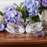 Swarovski figurer Swan Couple - 5728084