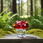 Swarovski figurer Idyllia Mushroom and Ladybugs - 5683436