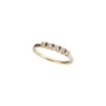 Forlovelsesring i gult gull med Lab Grown diamanter 0,32ct TW-VS - Bur5Z0033