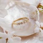 Forlovelsesring i gult gull med Lab Grown diamanter 0,32ct TW-VS - Bur5Z0033