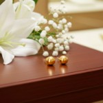 Gulløredobber. Gult gull 14 kt, 5 mm - 46942