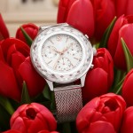 Swarovski klokke Attract Swiss Made, Full pavé, Crystal bracelet, Silver tone, Stainless steel - 5677503