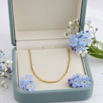 Veneziansk kjede 14kt gult gull 42 cm 0,9 mm - 13GU0942