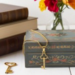 Smykke Nøkkel i gult gull 14 kt - 52839