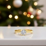 Enstens diamantring Diona 14 kt gull med 0,70 ct TW-Si.Magic Moments -18001070