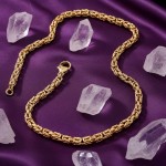 Kongekjede i gult gull, 1,8 mm /18,5 cm - 16GU1818,5