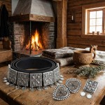 Bunadsbelte til Graffer- og Lundebybunad, 5 deler - 911010