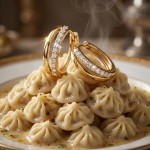 Gulløredobber Creol i gult gull 18kt med zirkonia.SVEDBOM - 01-74-311