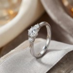 Diamantring i hvitt gull 0.32 ct. TW-Si - coc5000549hv