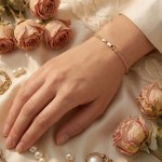 Armbånd gull, 18 karat, lengde 18 cm - 01-CVBD250/18