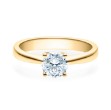 Enstens diamantring Lilya med 0,70 ct i 14kt gull. TW-Si. -18008070