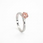 Forlovelesring med rosa Lab Grown diamant 0,70ct VS1. Leticia - 2510041222LG