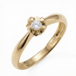 Diamantring forlovelsesring Evita 0,10 ct W-Si-501100