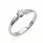 Diamantring forlovelsesring Sofia 0,21ct W/SI -120721