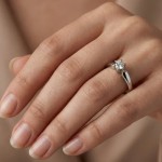 Diamantring forlovelsesring Sofia 0,21ct W/SI -120721