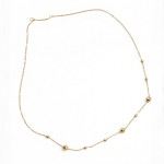 Gullsmykke i 18 kt 45 cm - 01-74-415-45