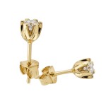 Diamantøredobber Sitara med 2/0,20 ct W-Si - 422120