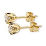 Sitara diamant øredobber med 2/0,36 ct W-Si-422136