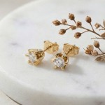 Diamantøredobber Sofia med 2/0,21 ct W-Si - 2120720g