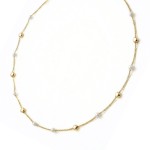Gullkjede Dot i 18kt gull, 4mm/45cm - 01-82-180-45