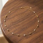 Gullkjede Dot i 18kt gull, 4mm/45cm - 01-82-180-45