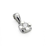 Diamantsmykke Evita i gull med 0,05 ct W-Si-50305