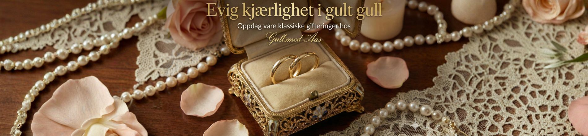 Gifteringer i gult gull