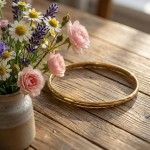 Armbånd 14 kt i gult gull 4 mm - 01GU4064