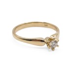 Diamantring forlovelsesring Sofia med 0,15ct W/SI - 120715g