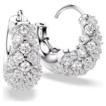 Swarovski øredobber Sublima earrings White, Rhodium plated - 5732282