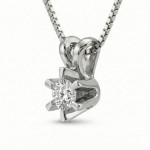 Diamantsmykke Sofia i gull med 0,15 ct W-Si-1120715