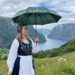 Bunadsparaply grønn, Nordland - 0701004127