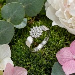 Diamantring i hvitt gull med 0,25 ct TW-P - SL8409