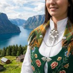 Stor Sølje, oksidert. Nordlandssølv - 602